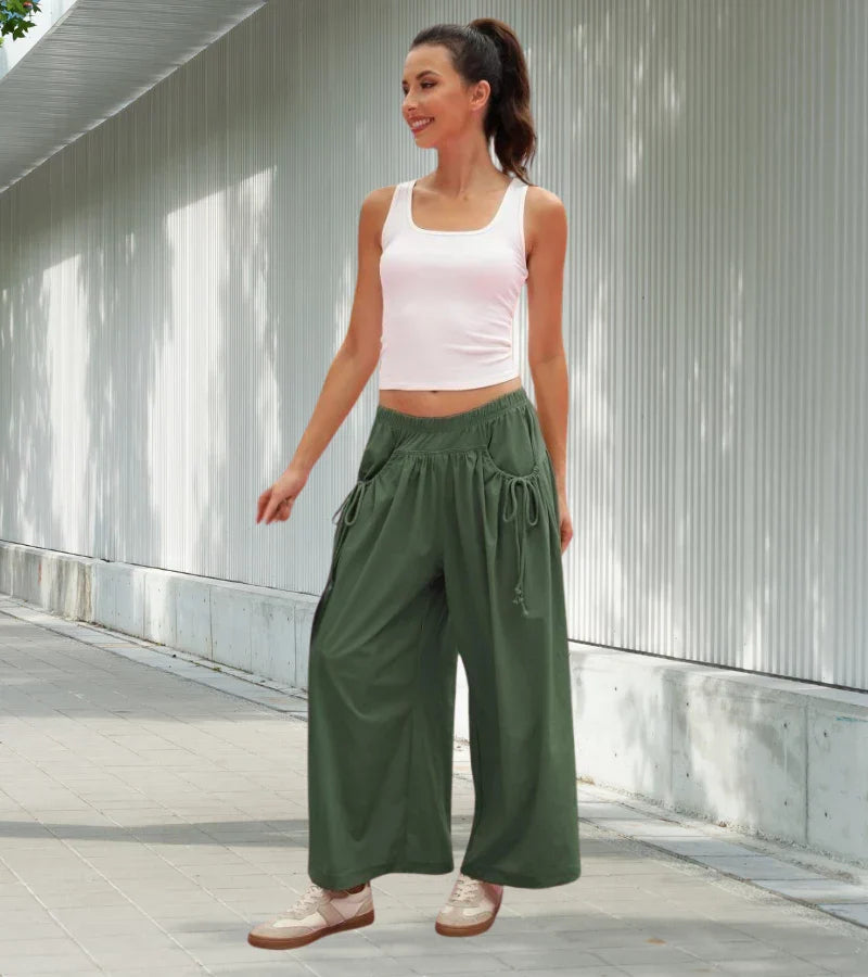 B&M™ | PANTALONE ESTIVO LARGO