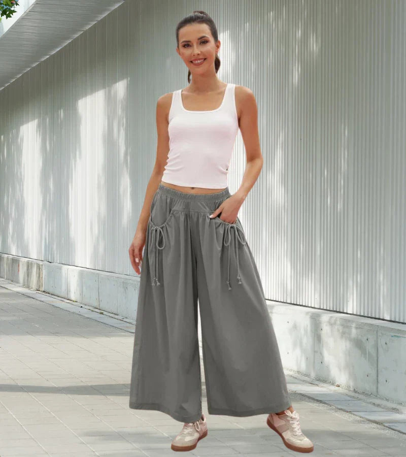 B&M™ | PANTALONE ESTIVO LARGO