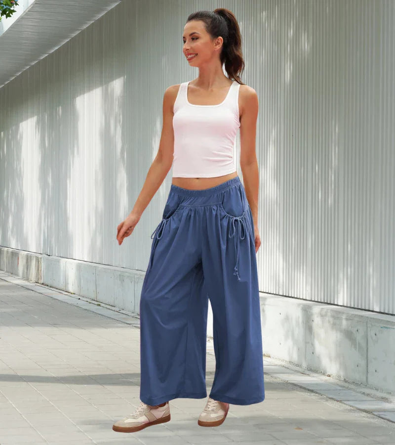 B&M™ | PANTALONE ESTIVO LARGO